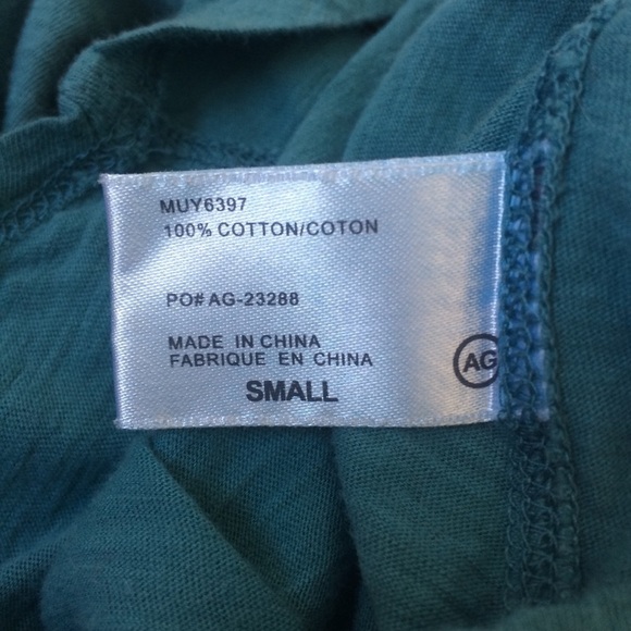 AG Adriano Goldschmied High Low Pocket Tee Shirt - Picture 6 of 7